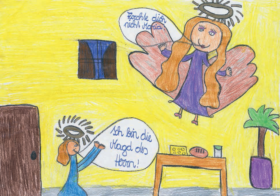 Ich bin die Magd des Herrn!