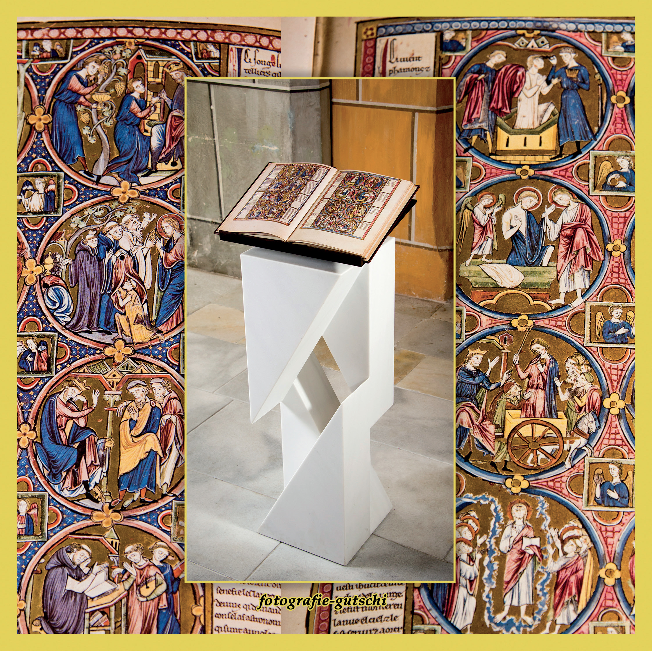 Kostbarkeiten in unseren Gotteshäusern. Ambo und Bibel