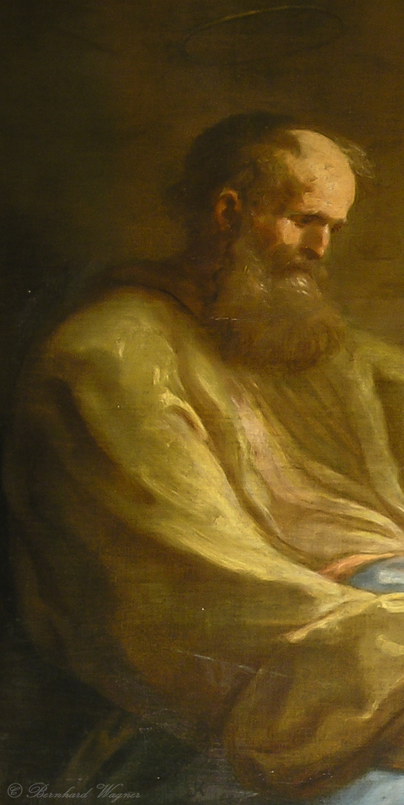 Hl. Markus am Hauptbild des Hochaltars der Markuskirche, geschaffen von Martin Johann Schmidt (1718-1801, „Kremser Schmidt“)