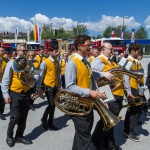 Fronleichnam-Fronleichnamsprozession-Feuerwehrruesthaus-Stadtkapelle
